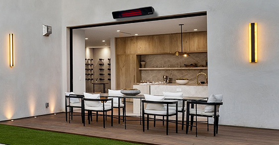 Outdoor Heater - Herschel RIO 2500W infrarood terrasverwarmer